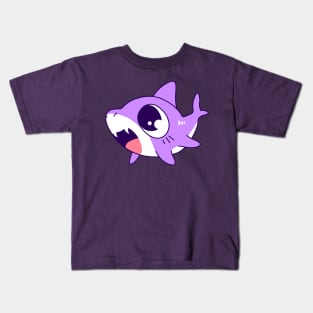 Violet baby Shark Kids T-Shirt